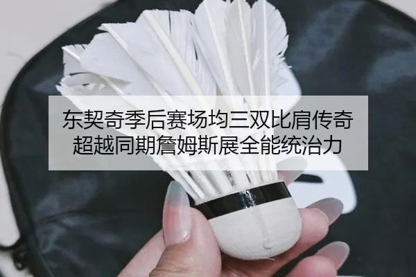 东契奇季后赛场均三双比肩传奇 超越同期詹姆斯展全能统治力